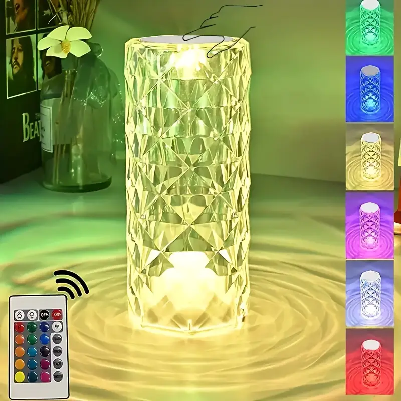 Lampara-Led-de-Cristal-con-control