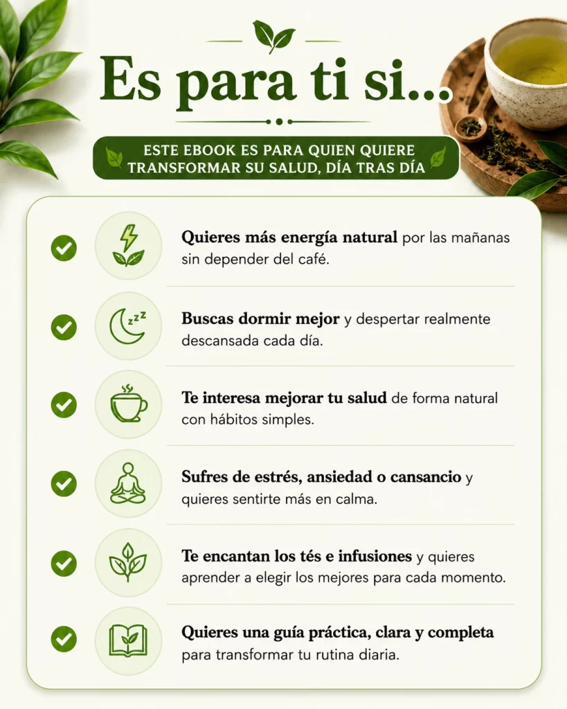 Personas que toman te